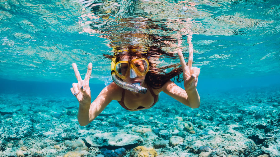 diving