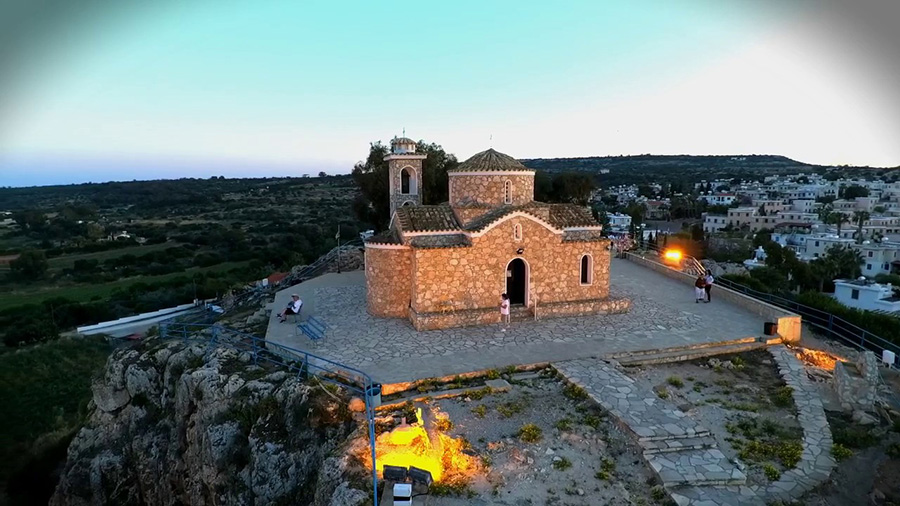 The Profitis Elias Chapel In Protaras